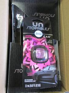 lot 199 image: 8 new febreeze unstoppables car air fresheners