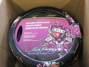 lot 205 image: 7 new steering wheel covers ...