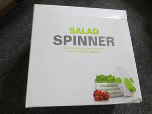 lot 215 image: new salad spinner ...