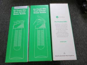 lot 222 image: 9 new dj fresh mix fruit infuser wa...