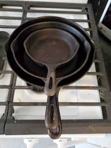 Set Of Cast Iron Skillets
