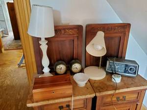 Collection Of Lamps, Clocks, And Dcor