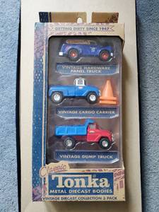 Box Of Three Tonka Trucks