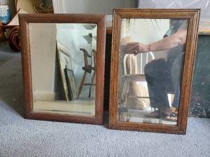 Two Antique Mirrors
