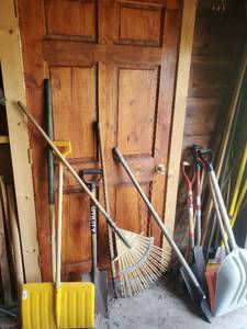 Collection Of Yard Tools