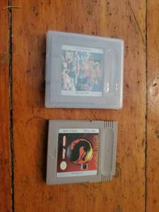 Two Nintendo Gameboy Games