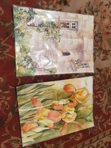Two Watercolor Paintings