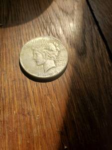 1923 Silver Peace Dollar Coin