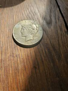 1923 Silver Peace Dollar Coin