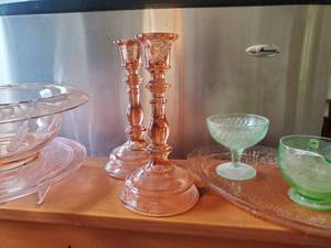 Collection Of Deppresion Glass