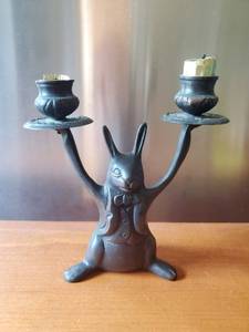 Decorative Bronze Candlestick