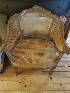 Old Desk and Chair