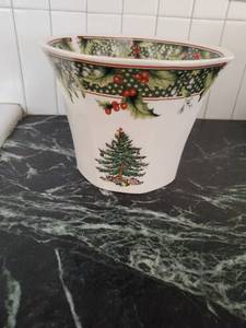 Spode Vase and Plate