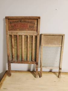 2 Old Wash Boards