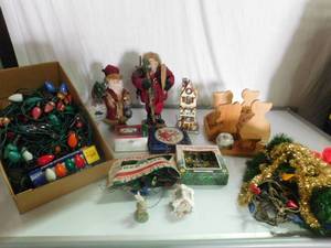 3 Boxes of Christmas light and dcor