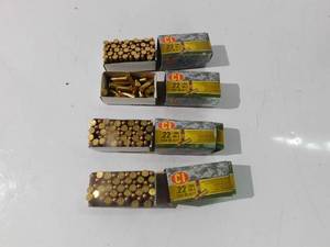 4 boxes of 22 long rifle shells