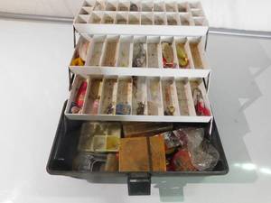Tackle box of tackle