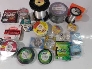 flat of fishing line