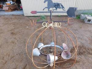 large decorative weather vane