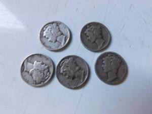 5 liberty dimes