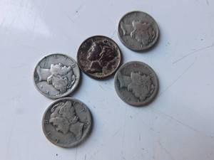 5 - Liberty dimes