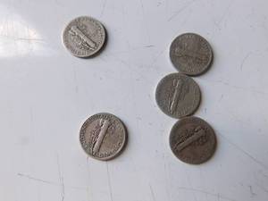 5 - Liberty dimes