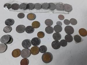 Foreign coins
