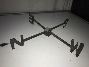 Metal weather vane