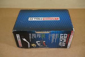 lot 31 image: Tow Smart Heavy Duty Chrome Coupler Lock Kit
