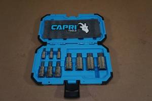 lot 50 image: Capri Tools Triple Square Bit Socket Set - M4-MT18