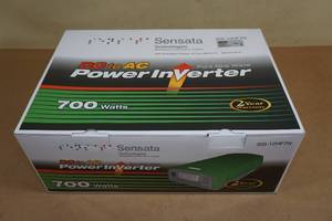 lot 52 image: NEW Sensata DC to AC Pure Sine Wave Power Inverter -700 Watts