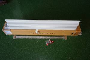 lot 92 image: NEW Pottery Barn Crown Ledge Floating Shelf - 4