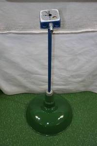 lot 101 image: Antique Industrial Hanging Light Fixture - 18 Diameter