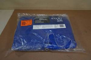 lot 115 image: NEW Everbilt 12 x 16 5 Mil Medium Duty Tarp