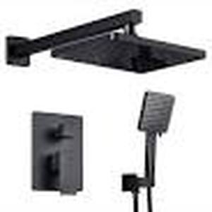lot 117 image: Ello & Allo 2 Handle 2 Spray of Rain Shower Faucet Set