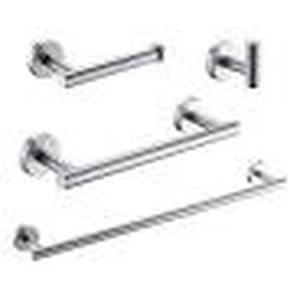 lot 126 image: NEW Boyel Living 4 Pc Bath Hardware Set - Brushed Nickel