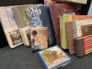 lot 18 image: Albums and Scrapbooks - Most New and Unused