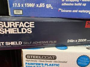 lot 37 image: Plastic Film Rolls