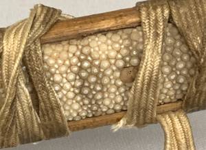 lot 7 image: Antique Samurai Sword with sheath and stand
