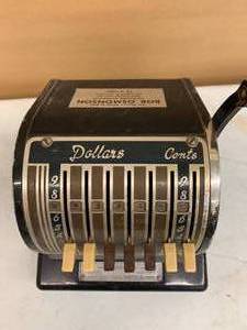 lot 151 image: Vintage Paymaster System Series 500 Check Writer