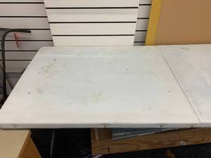 lot 132 image: 6 foot Folding Utility Table