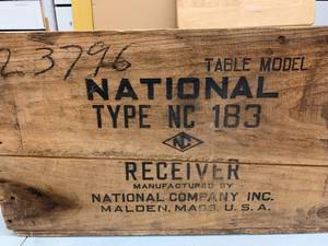lot 231 image: Antique Railroad Shipping Crate