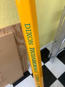 lot 291 image: Oversized Dixon Ticonderoga Pencil