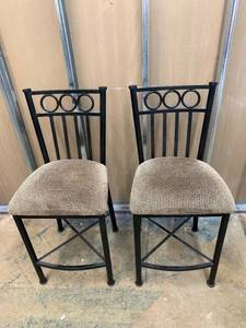lot 296 image: Counter Height Chairs
