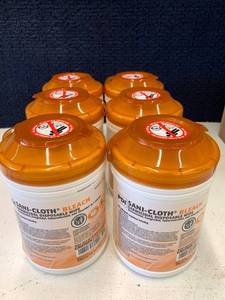 lot 306 image: Hospital Grade PDI Sani-Cloth Wipes