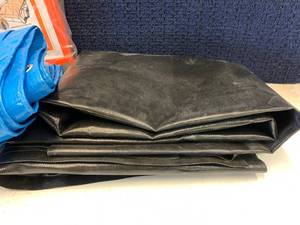 lot 317 image: Tarps and Oil Cloth
