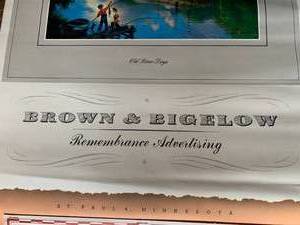lot 334 image: Brown and Bigelow Riverboat Calendars