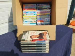 DVDs and audio tapes