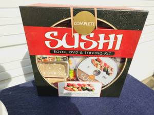 Sushi Making Kit  and Serving Pcs.