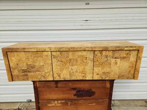 Printed Wood Cabinet